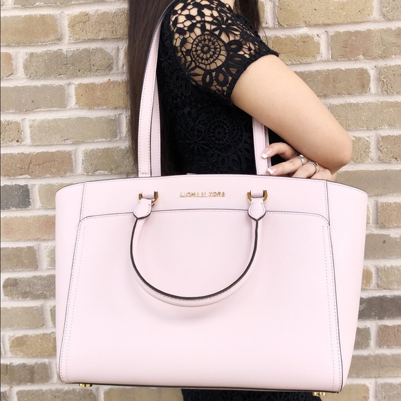 Michael Kors Emmy Large double tote blossom pink - Picture 2 of 7